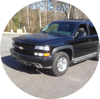 black newly washed car